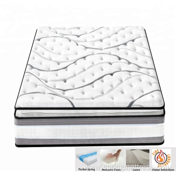 Hot Selling Vacuum Roll up Packing Spring Mattress